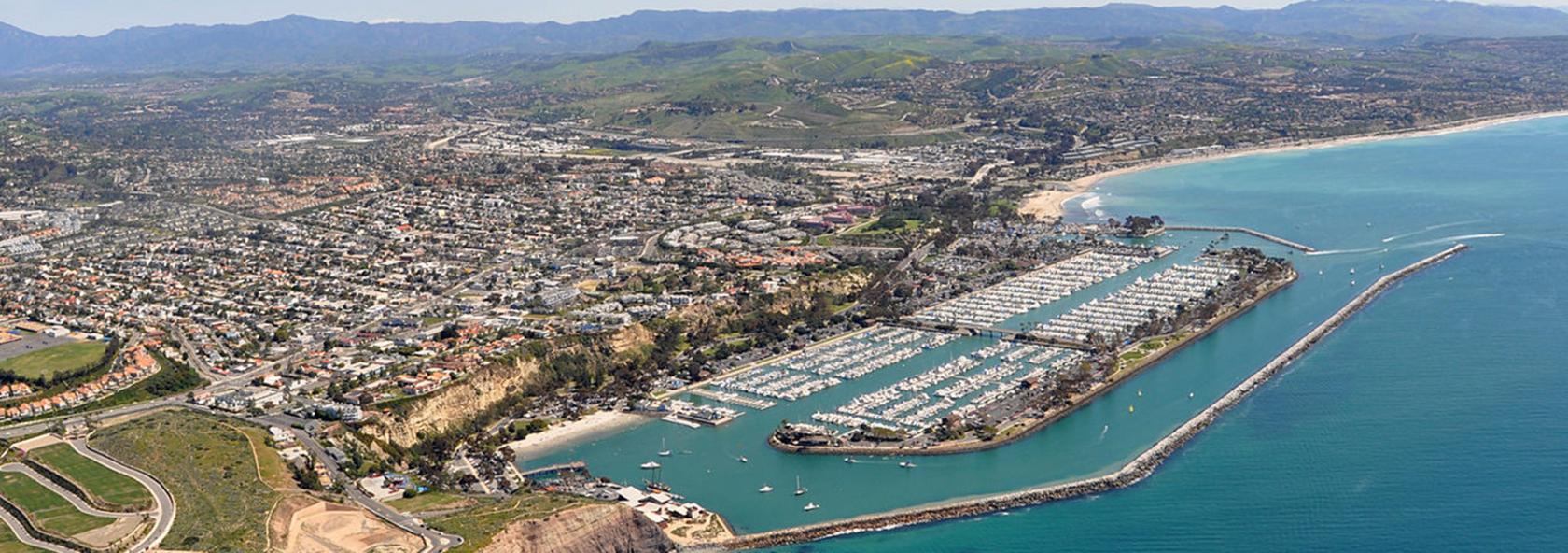 Aerial photograph of Dana Point