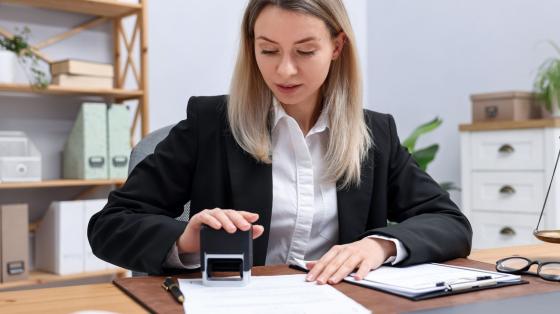 Individual certifying documents 